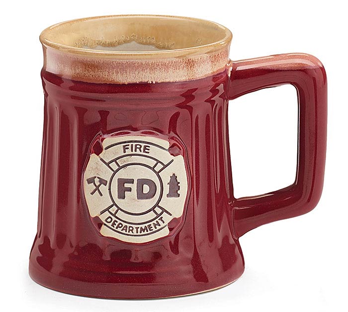 Fire Department Vintage Mug