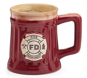 Fire Department Vintage Mug