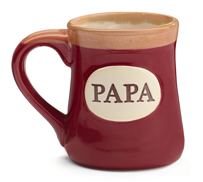 Papa With Message Vintage Mug