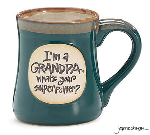 I Am A Grandpa Superpower Mug Vintage Mug