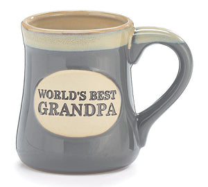 World's Best Grandpa - Vintage Mug