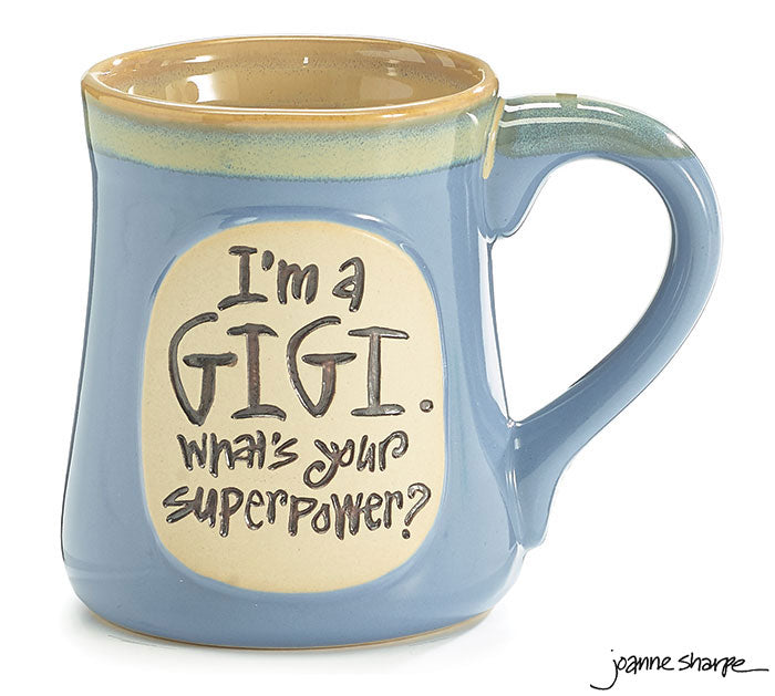 I Am A Gigi What's Your Superpower Vintage Mug