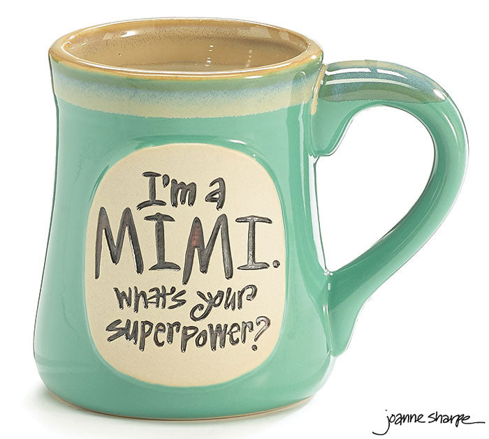 I Am A Mimi What's Your Superpower Vintage Mug