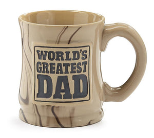 World's Greatest Dad Bold Design Vintage Mug