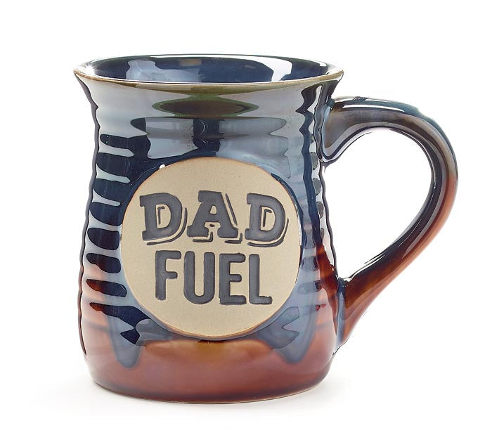 Dad Fuel Porcelain Vintage Mug