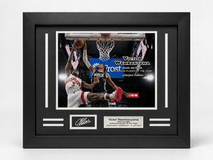 Victor Wembanyama Engraved Signature Medium Frame