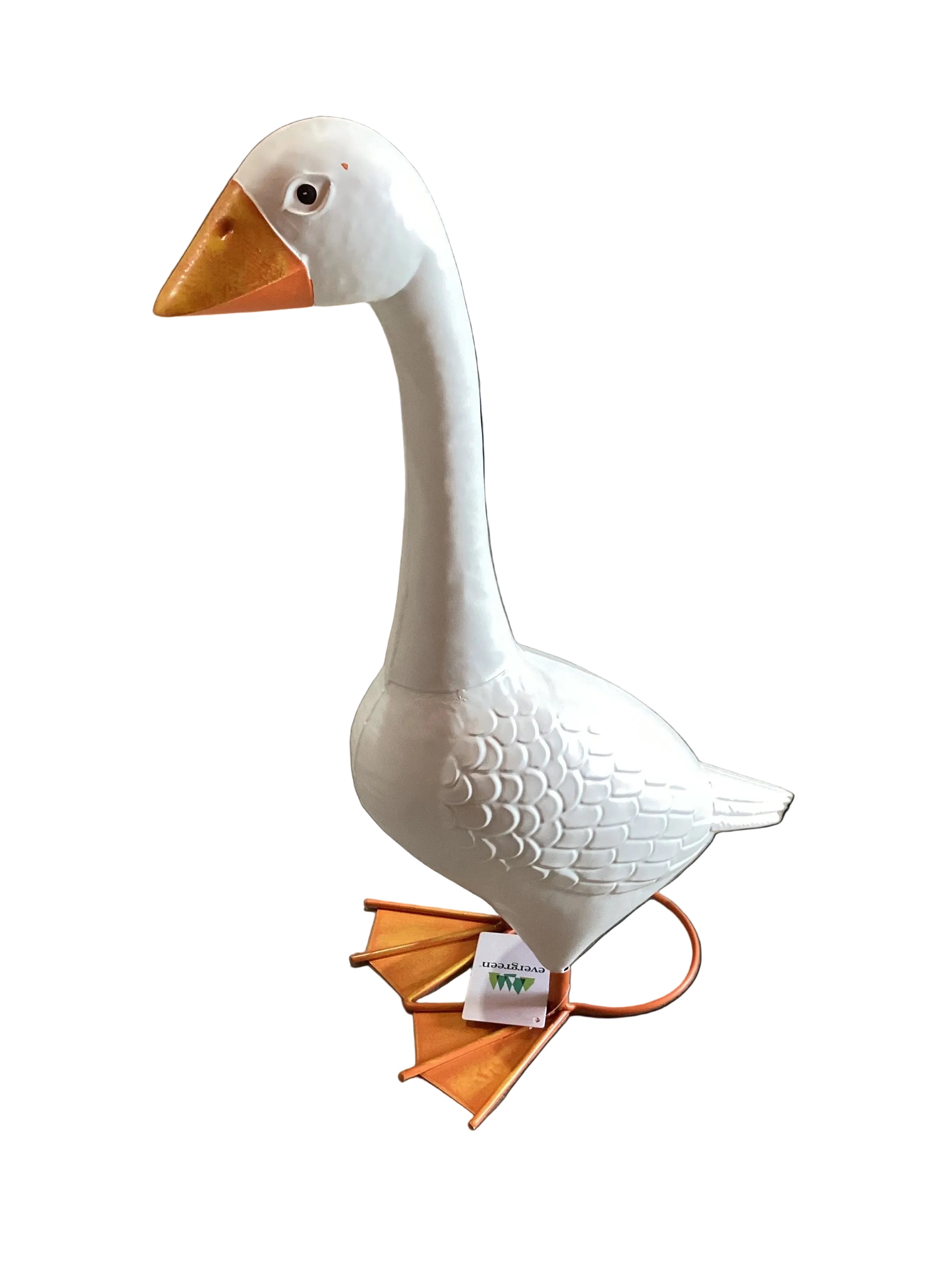 Giddy The Porch Goose Metal Statue