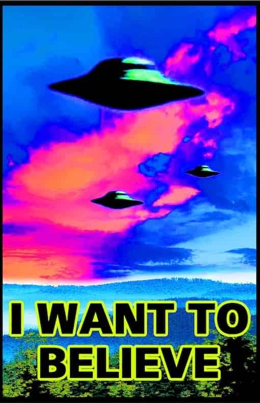 I Want To Believe Poster