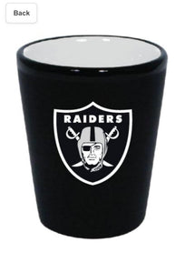 Las Vegas Raiders Sports Ceramic Shot Glass