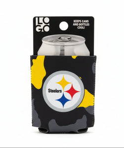 Pittsburgh Steelers Color Camo Can Coozies