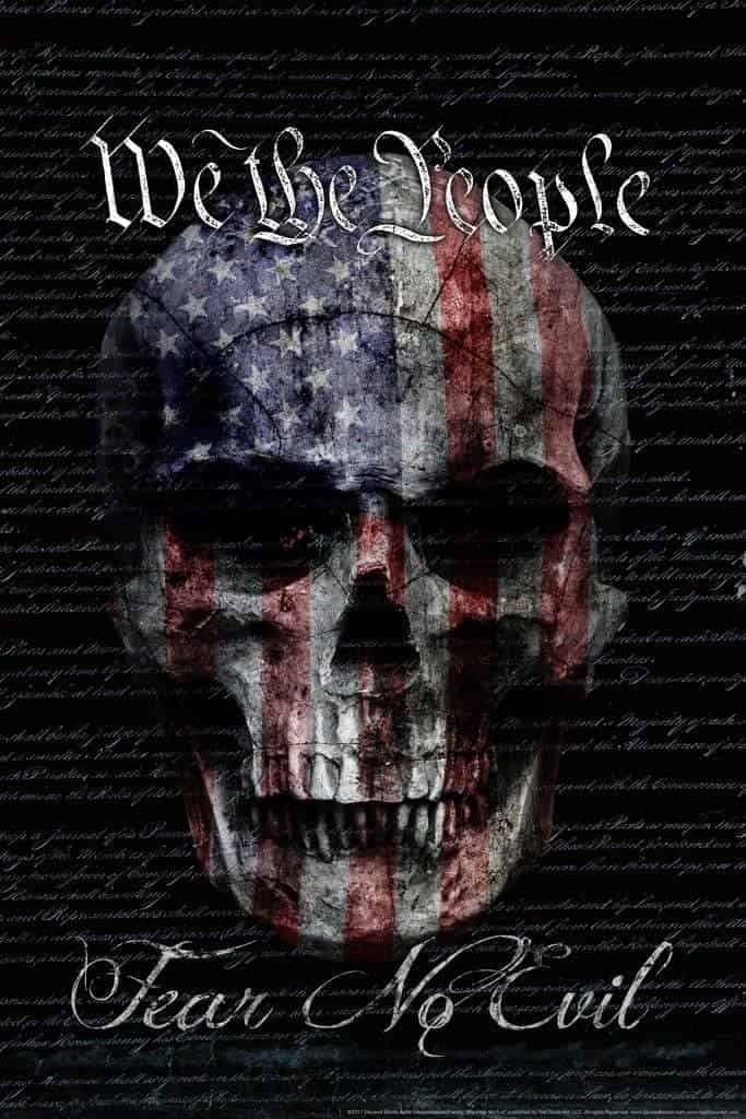We The People Fear No Evil Poster