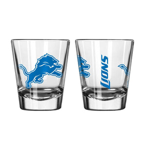 Detroit Lions Sports Clear Shot Glass