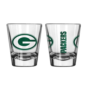 Green Bay Packers Sports Clear Shot Glass