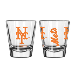 New York Mets Sports Clear Shot Glass