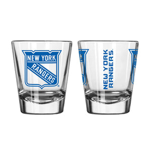 New York Rangers Sports Clear Shot Glass