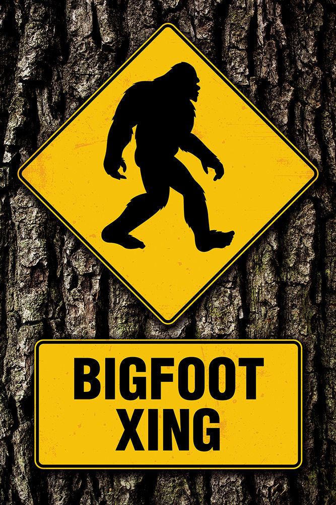Bigfoot Crossing Poster