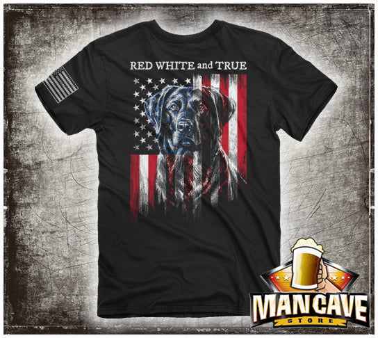 Red White and True Patriotic T‑Shirt