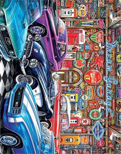 Dream Garage 1000 Piece Jigsaw Poster