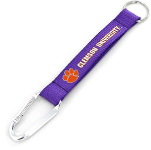 Clemson Tigers Carabiner Keychains
