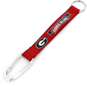 Georgia Bulldogs Carabiner Keychains