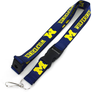 Michigan Wolverines Sports Lanyard