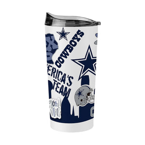 Dallas Cowboys 20oz Native Powder Coat Tumbler