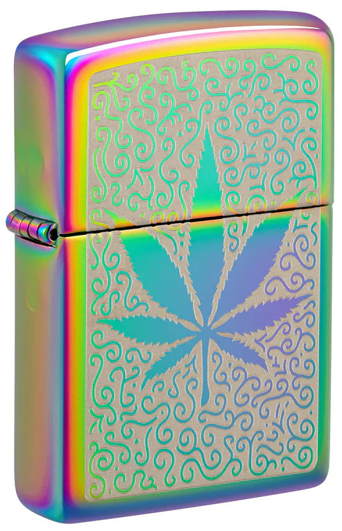 Cannabis Design Multi - Color Zippo Lighter