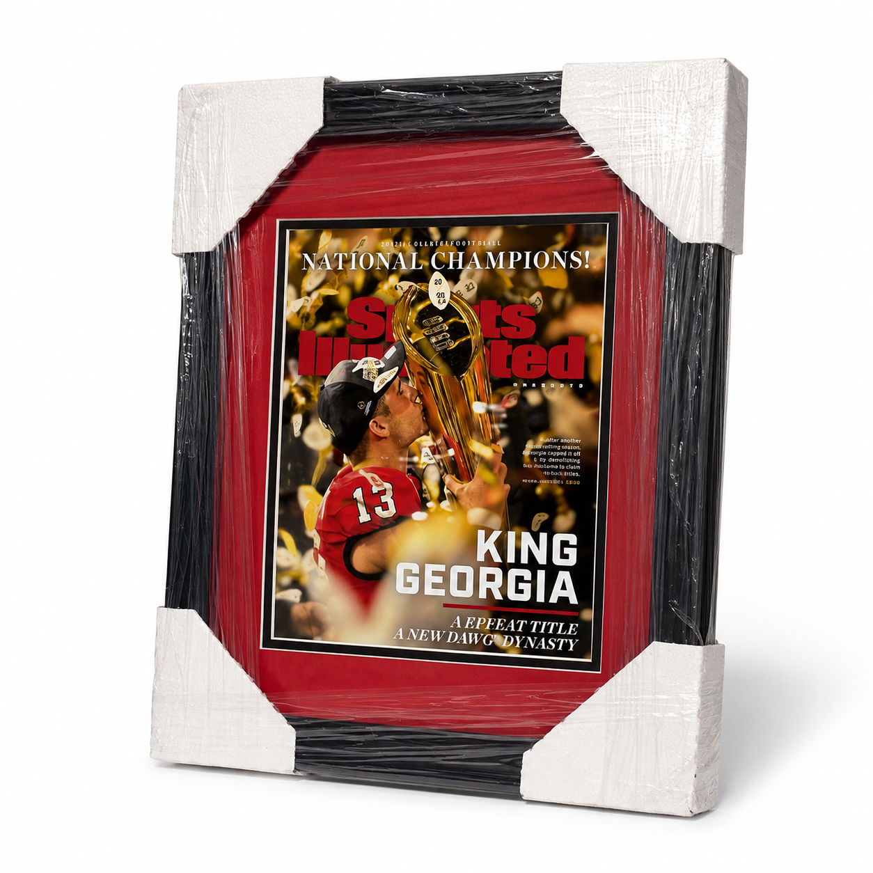 Georgia Bulldogs Sports Illustrated King Geogia Small Frames