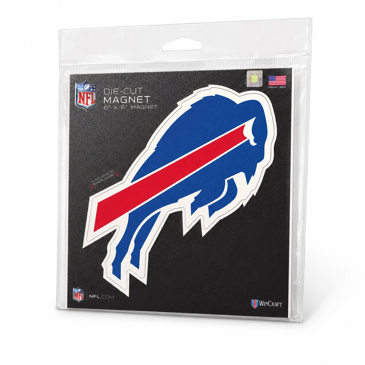 Buffalo Bills Sports Outdoor Magnet 6" x 6"