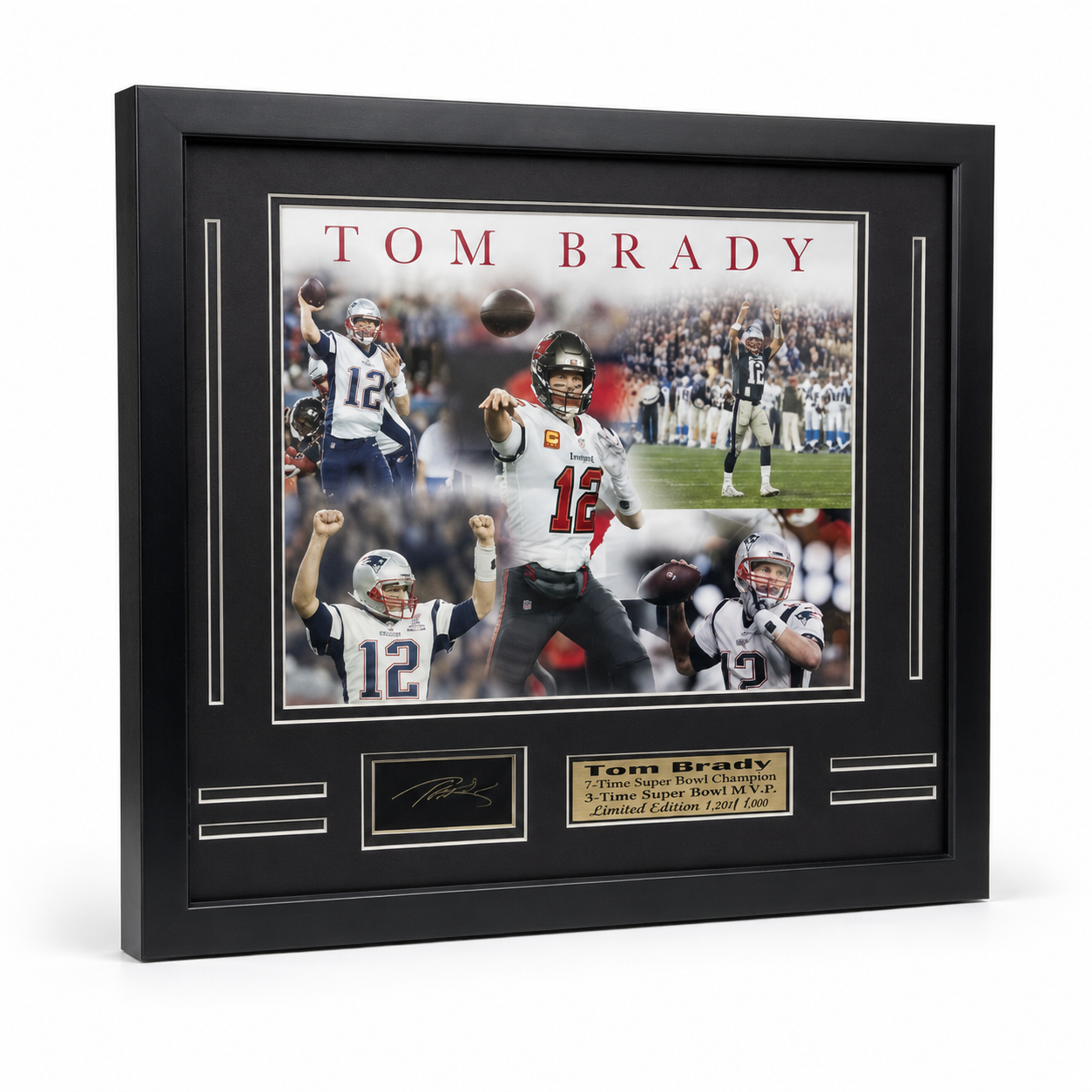 Tampa Bay Buccaneers Tom Brady Medium Frame