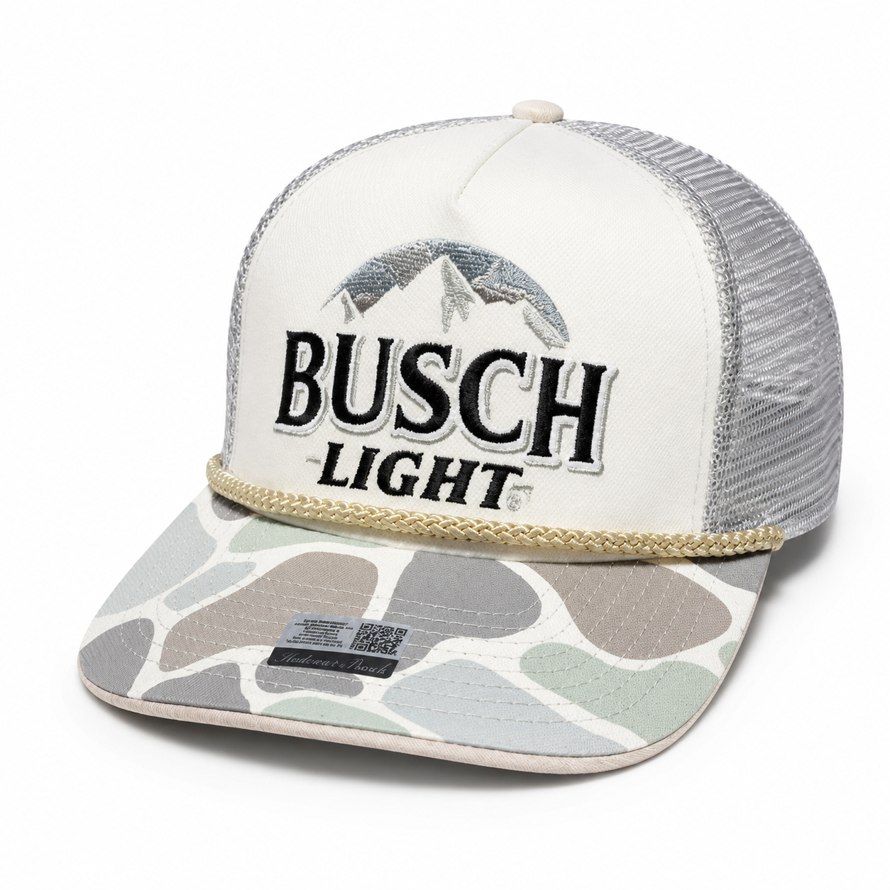 Busch Light Camo Logo Rope Hat