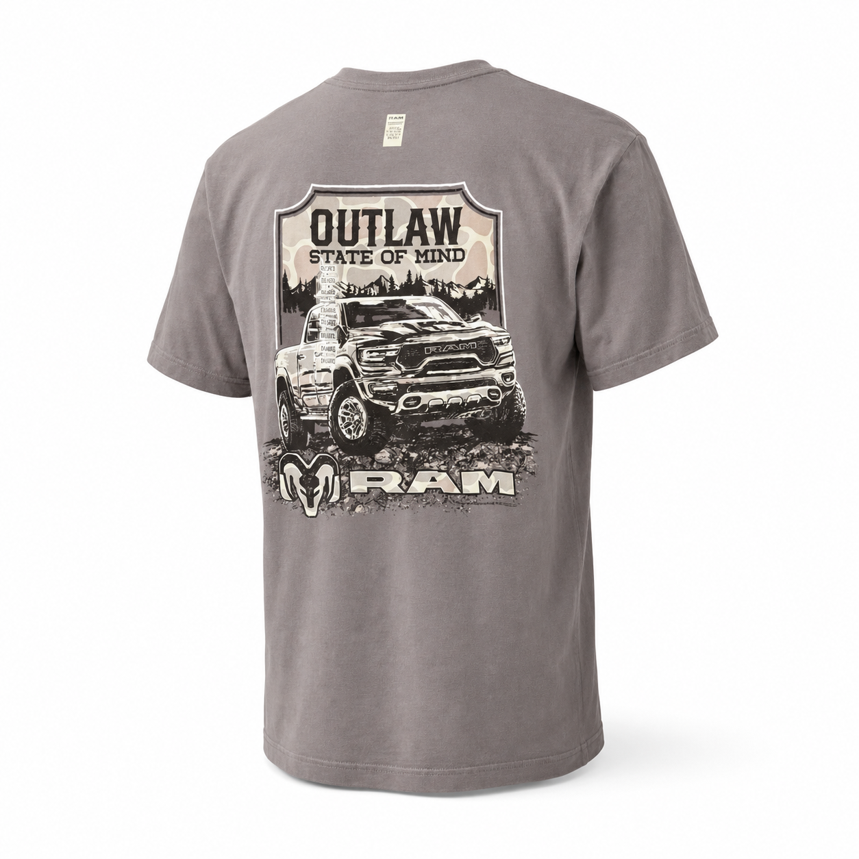 RAM - Outlaw Camo T-Shirt
