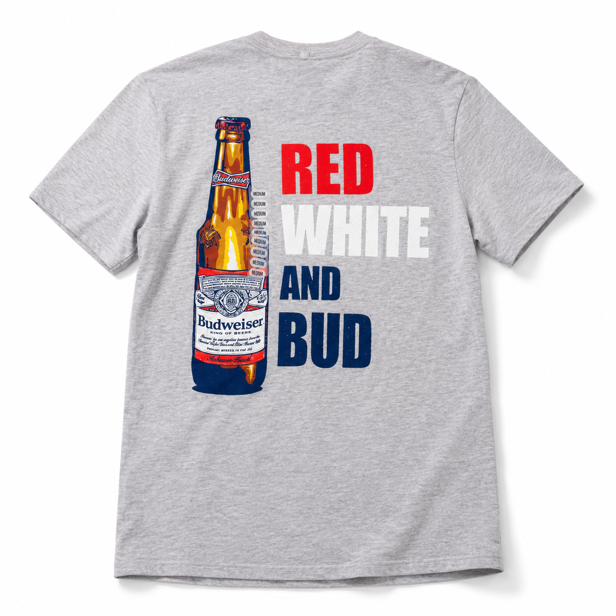 Budweiser Red, White, and Bud T-Shirt