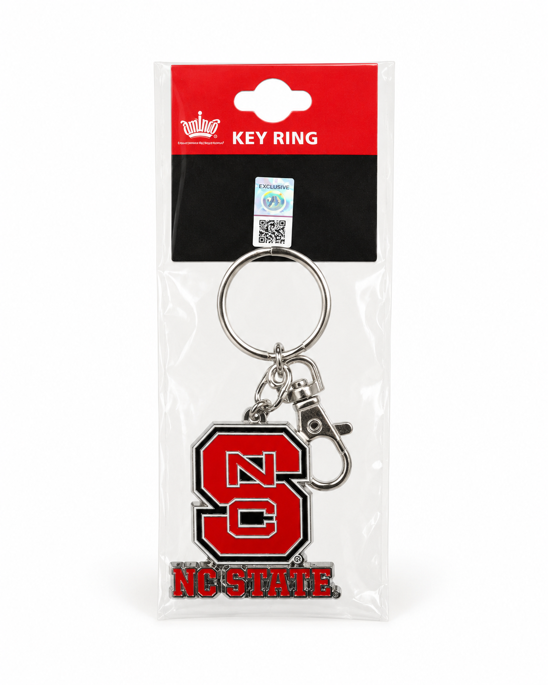 North Carolina State Wolfpack Heavy Weight Keychain