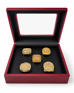 Los Angeles Lakers Championship Rings With Case