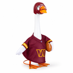 Washington Commanders Game Day Goose Outfit – Football Jersey for Porch/Lawn Goose Statue