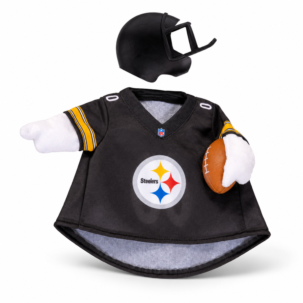 Pittsburgh Steelers Game Day Goose Outfit – Football Jersey for Porch/Lawn Goose Statue