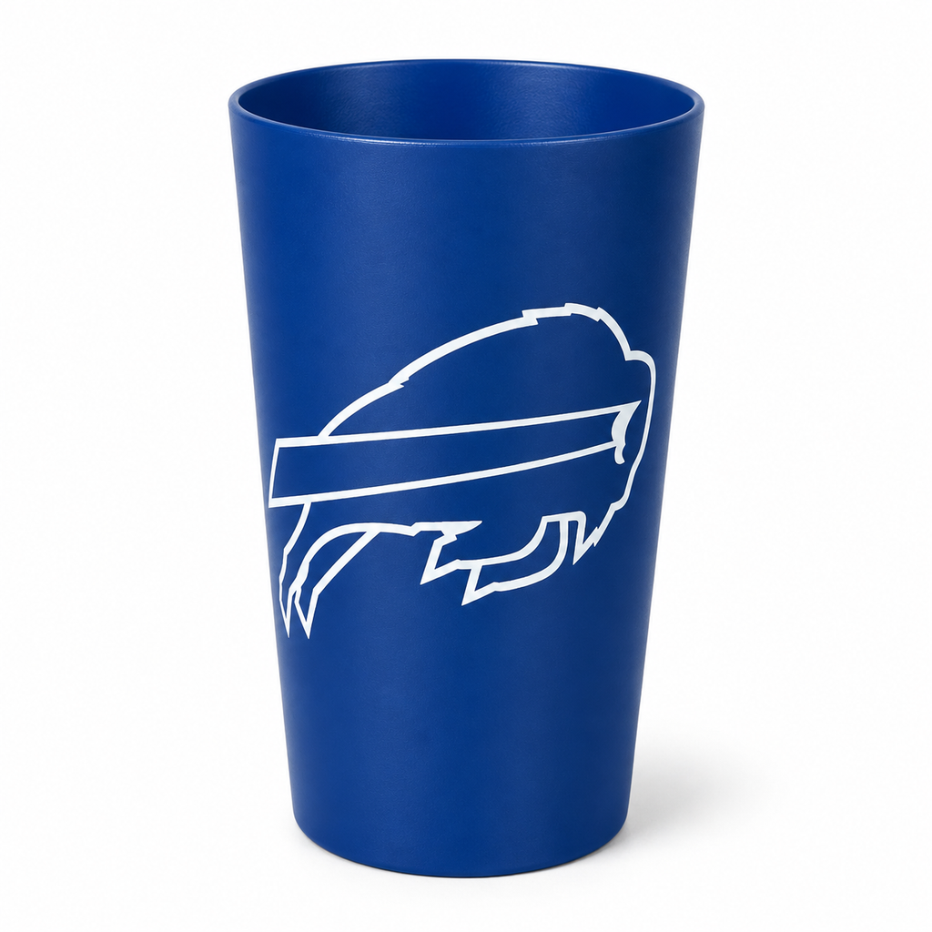 Buffalo Bills Silicone Pint Glass 16oz