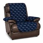 New England Patriots Quilted Reversible Recliner Protector