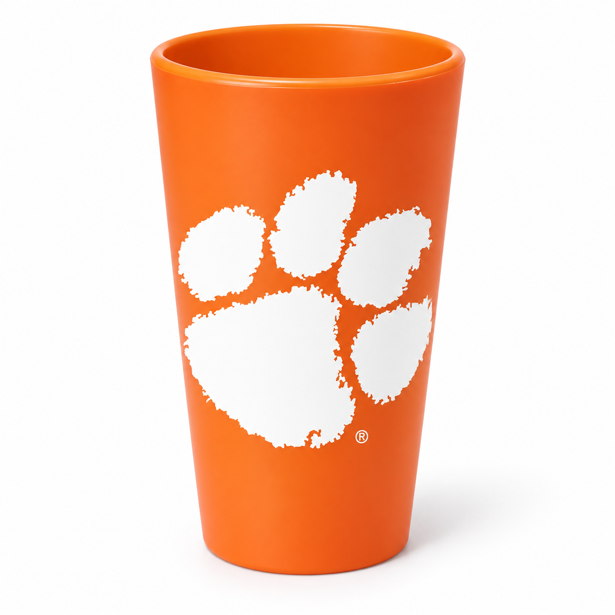 Clemson Tigers Silicone Pint Glass 16oz
