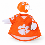 Clemson Tigers Game Day Goose Outfit – Football Jersey for Porch/Lawn Goose Statue