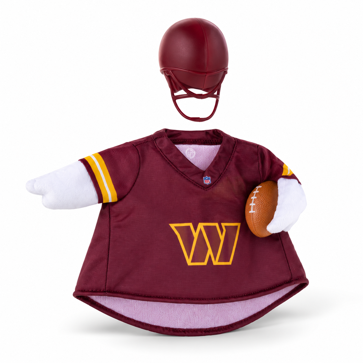 Washington Commanders Game Day Goose Outfit – Football Jersey for Porch/Lawn Goose Statue