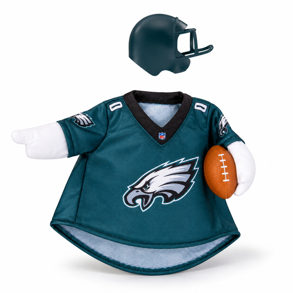 Philadelphia Eagles Game Day Goose Outfit – Football Jersey for Porch/Lawn Goose Statue