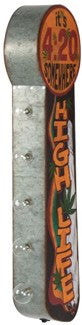 It’s 4:20 Somewhere Vintage Two Sided LED Sign