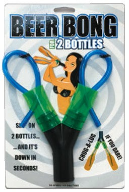 BEER BONG - 2 BOTTLE-BOTTLE BONG
