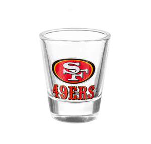 San Francisco 49ers Sports Clear Shot Glass