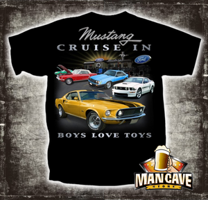 Ford Mustang Boys Love Toys T‑Shirt