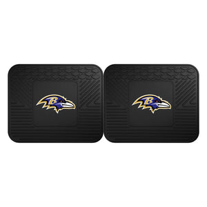 Baltimore Ravens 2 Piece Utility Car Mats - Rear