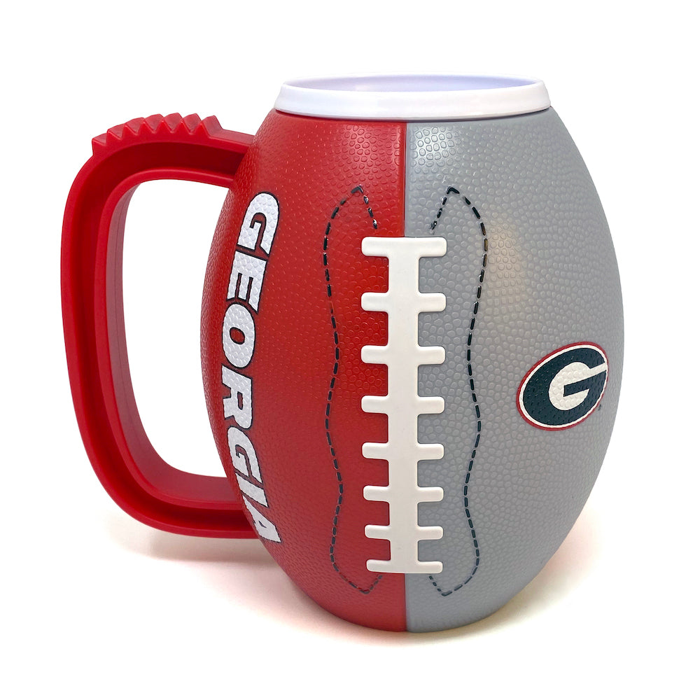 Georgia Bulldogs 3D football mug