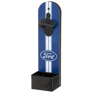 Ford Striped Wall Mount Bottle Openers